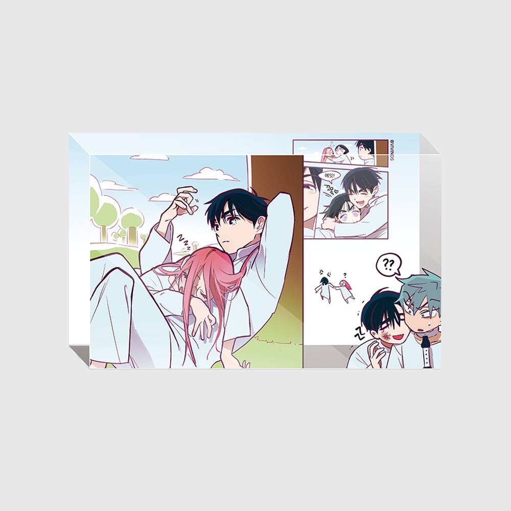 [PREORDER][HẠN 31.12] Alien Stage 3rd anniversary x Aniplus - Acrylic block